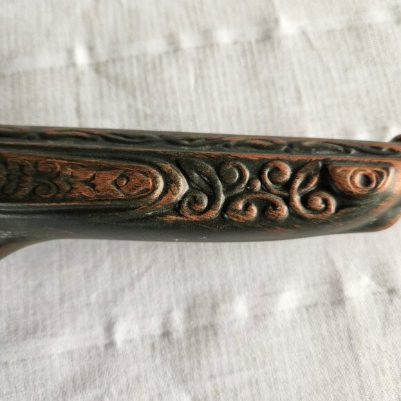 Rare Russian Pistol Decanter – Ornate Vintage Brandy Bottle, Statement Bar Cart - Picture 14 of 16